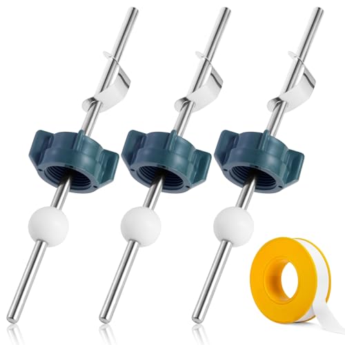 Lavatory Pop Up Center Piece Assembly,Pivot Rod Bathroom Sink Repair Kit,Sink Ball Replacement Parts Compatible with Price Pfister Pop Up Stopper and Other Popular Brands, Replacement for PS2673（3PCS） - style: 3PCS