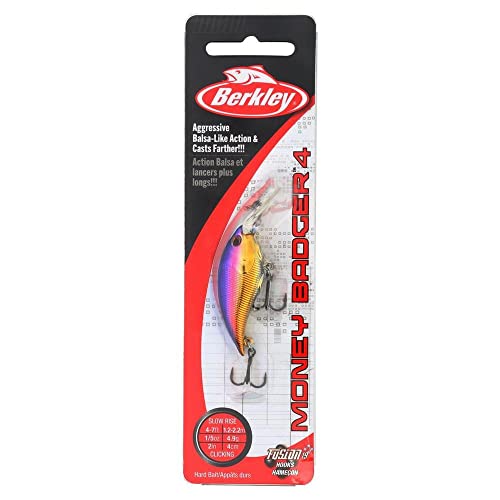 Berkley Money Badger Fishing Hard Bait - color: Sunset 84, size: 1 1/2in - 3/16 oz