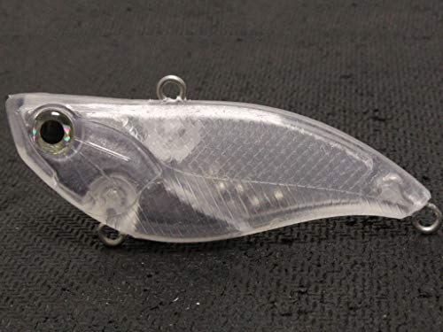 Blank Unpainted Minnow Crankbait Topwater Lipless Jerkbait Fishing Lures - color: UPL802