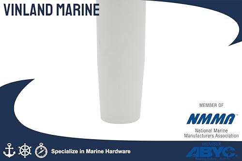 Vinland Marine Flared Fishing Rod Holder Insert Sleeves Pack of 1, Fishing Rod Holder Liner for Aluminum Rod Holder, for T Top Rod Holder, for clamp on Rod Holders for Boat