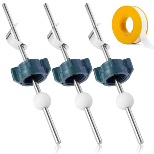 Lavatory Pop Up Center Piece Assembly,Pivot Rod Bathroom Sink Repair Kit,Sink Ball Replacement Parts Compatible with Price Pfister Pop Up Stopper and Other Popular Brands, Replacement for PS2673（3PCS） - style: 3PCS