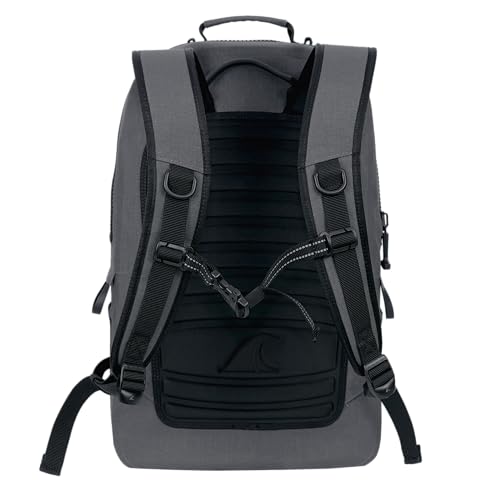 Breakwater Supply™ Fogland CORDURA Waterproof IP68 Submersible Backpack | Tech Bag with Laptop Sleeve & Airtight Zippers for Travel, Work, Commute, College, Gaming, Unisex, TPU (Goshen Gray, 25L) - color: Cordura Goshen Gray, size: 25L