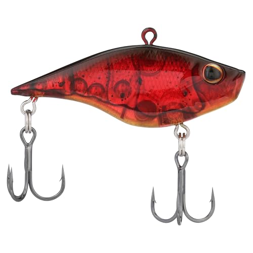 Berkley Warpig Fishing Hard Bait - color: Ghost Red Craw, size: 2in - 1/4 oz