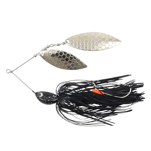 Northland Tackle Reed-Runner - color: SILVER BLACK, size: 6"