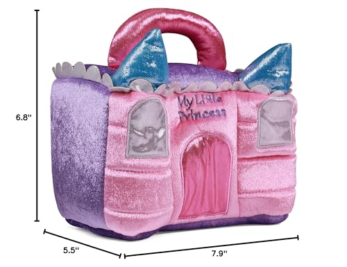 Baby GUND Play Soft Collection, Princess Castle 5-Piece Plush Playset with Rattle, Squeaker and Crinkle Plush Toys, Sensory Toy for Babies and Newborns, 7” - style: Princess Castle