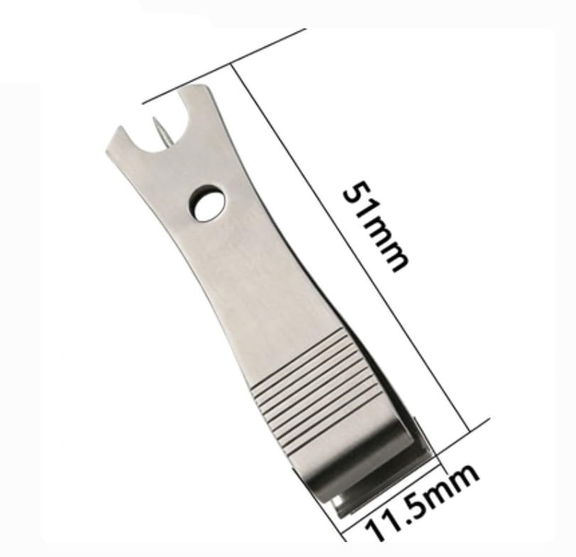 3 Pcs Fishing Line Cutter Nipper Set with Hook Eye Cleaner, Stainless Steel Fly Fishing Line Clippers, Multi-Purpose Cutting Tool for Braid/Mono, Sharp Cutting Nipper Accessories