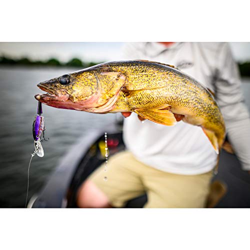 Berkley Flicker Shad Jointed Fishing Hard Bait - color: HD Yellow Perch, size: 2 3/4 in - 1/3 oz