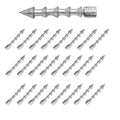 Reaction Tackle Nail Weights for Bass Fishing - Insert Pencil Sinkers for Wacky Rig, Neko Rig and Soft Plastic Lures - Freshwater and Saltwater - 25-Pack - size: 1/32 Oz (25 Piece)