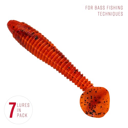 Lew's Rage Swimmer - color: 900 - Fire Craw, size: 3.75"