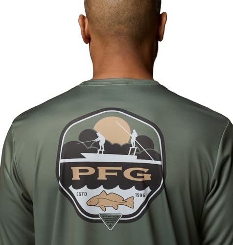 Columbia Terminal Tackle PFG Shield Long Sleeve - color: Cypress, size: Medium