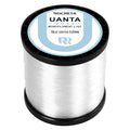 UANTA Monofilament Fishing Line, Superior Abrasion Resistance Mono Line, Ultimate Saltwater Fishing Line Leader Materials, 2025 New Fishing Line Unique Camo Design - color: CLEAR, size: 15LB(300YDS)