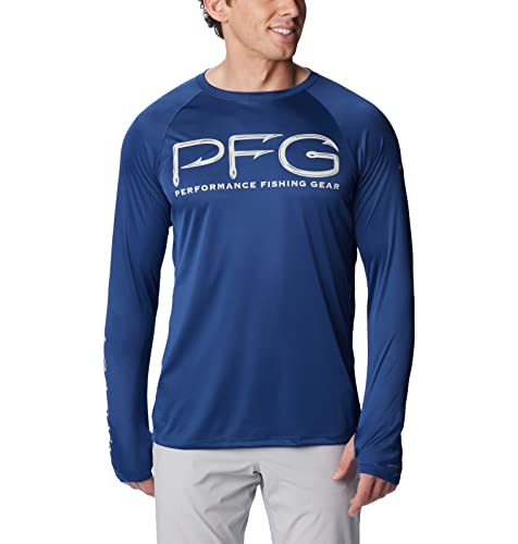 Columbia Men's Terminal Tackle Vent Long Sleeve - color: Carbon, Cool Grey, size: X-Small