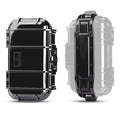 Evergreen 56 Dry Box - EDC Tough Protective Case USA Made for Organization of Cameras, Phones, Camping, Fishing, Hiking, Water Sports (Black + Micro Clip) - color: ~ Black + Micro Clip