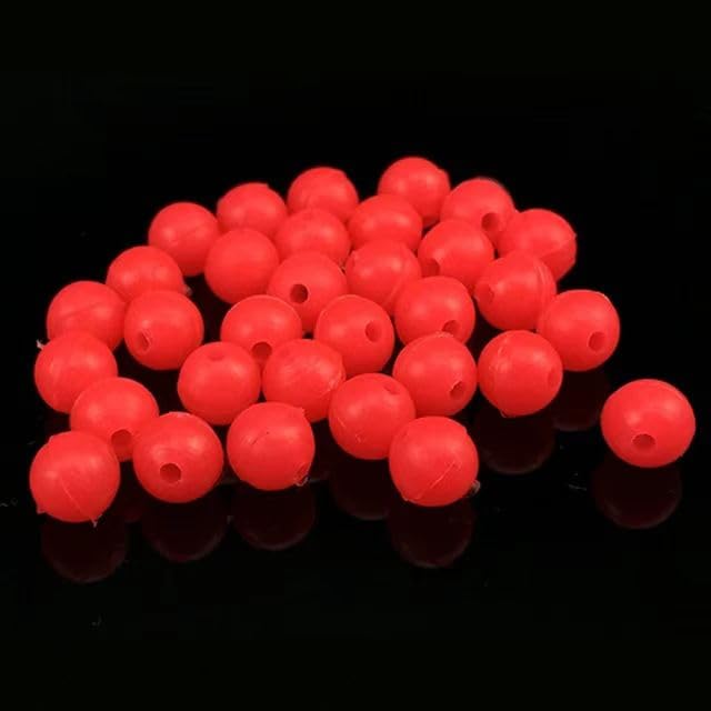 Premium Fishing Bead Kit - Versatile Lure Accessories for Enhanced Angling Experience - color: red, size: 100pcs