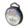 American Fishing Wire Bleeding Leader Blood Red Nylon Coated 1x7 Stainless Steel Leader Wire - size: 30 Feet, 90 Pound Test