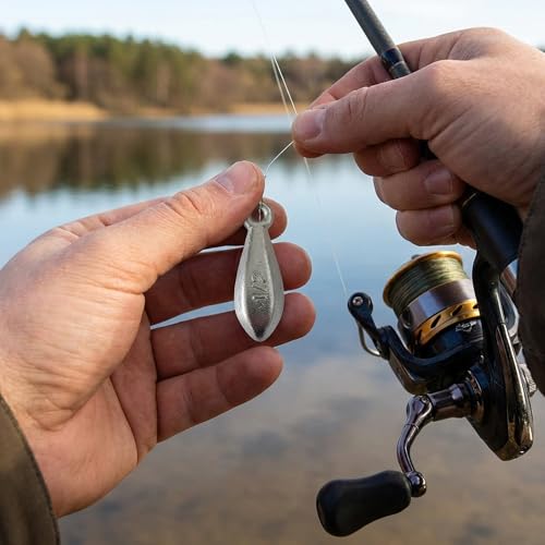 Bank Sinkers Fishing Weights, No-Roll Hexagonal, Surf & Catfish Saltwater - style: 1/2 Ounce-15pcs