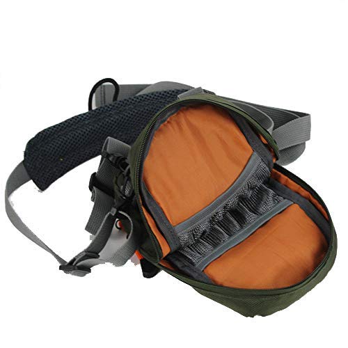 Kylebooker Fly Fishing Chest Pack Lightweight Fishing Tackle Storage Pouch Waist Bag