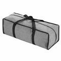 1 Pcs Zippered Tripod Bag, 24 x 10 x 10 Inch Water Resistant Oxford Cloth Outdoor Equipment Storage Bag with Handle for Travel Outdoor Camping Sports Fishing Rod, Grey