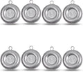 Disc Sinkers Fishing Weights, Coin Fishing Sinkers Weights Saltwater Surf Fishing Weights Bottom Drifting Trolling Catfishing Fishing Sinkers Saltwater Gear Tackle 1oz 2oz 3oz 4oz 5oz 6oz 8oz - style: 4 Ounce, 8 Pack