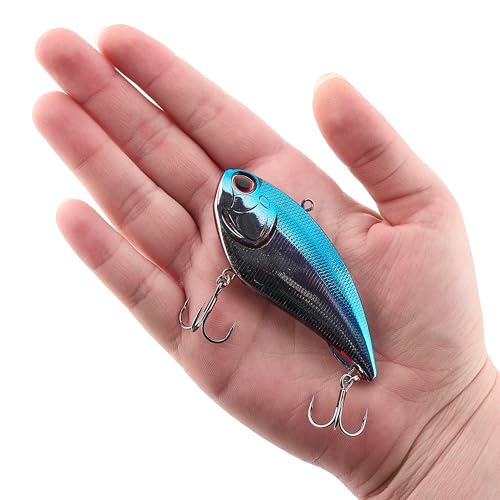 Berkley Jack - color: Blue Chrome, size: 3.1 in - 1 oz