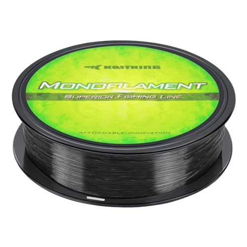 KastKing World's Premium Monofilament Fishing Line - Paralleled Roll Track - Strong and Abrasion Resistant Mono Line - Superior Nylon Material Fishing Line - 2015 ICAST Award Winning Manufacturer - color: B:Black Mamba, size: 300Yds/4LB