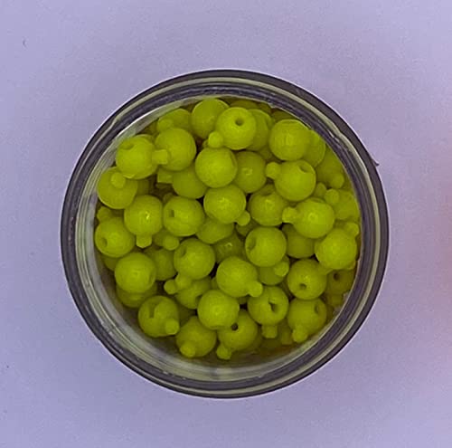 Smell Smax Scented Bait Balls/Eggs for Trout, Panfish, Salmon and More - color: Chartreuse