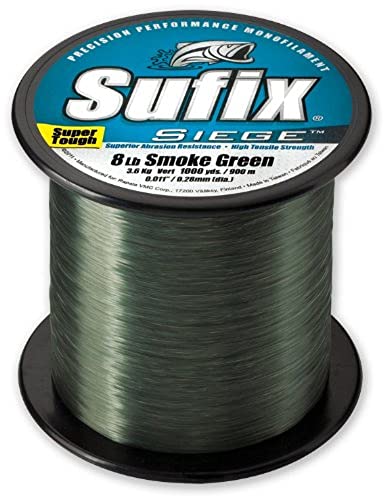 Sufix 662 Siege Monofilament Fishing Line, 3000 Yd Spool - style: 12