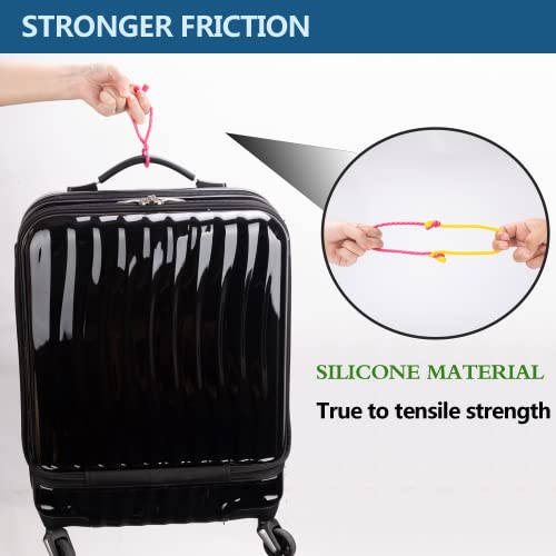 4Pcs 18-inch Silicone Cable Ties Reusable Steel-Core Silicone Twist Cable Tie Straps for Bundling and Organizing Colorful Bendable Holder Strap for Indoor and Out All Purpose, 4 Colors - color: 18-inch(4pcs)