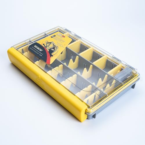 Deluxe Fishing Tackle Box, Waterproof 3600 & 3700 Terminal Tackle Trays, Organizer Includes 2 Type Dividers (3600-3 all-in-one 1 pack) - color: 3600-3 all-in-one 1 pack