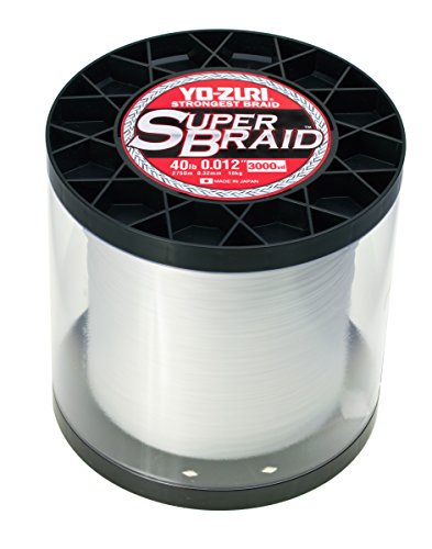Yo-ZuriSuperbraid 80 Pound 150 Yards Dark Green Floating Braid - color: White, size: 80 lb Test