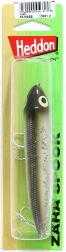 Heddon Zara Spook Topwater Fishing Lure - Legendary Walk-The-Dog Lure - color: Flitter Shad, style: Zara Spook (3/4 Oz)