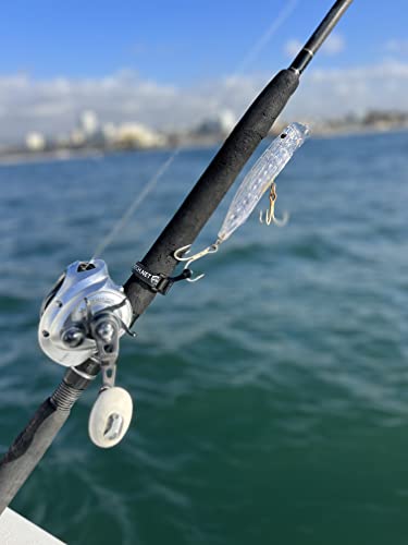 KATCH Hook Keeper for Fishing Rod: Regular & Mini Sizes - Secure Lure & Accessory Holder (Red, Mini) - color: Mini Red