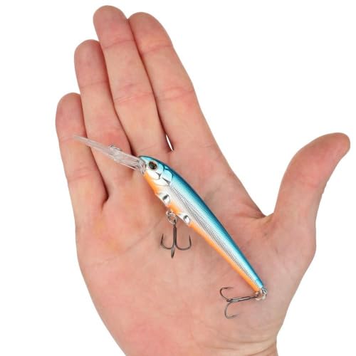 Berkley Berkley Deep Hit Stick - color: Blue Chrome, size: 3 3/4in - 1/3 oz