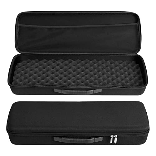 Portable Waterproof Hard EVA Case for Fishing Tackle Storage, 21 inch Fishing Rod Reel Organizer Bag Travel Carry Case Bag, with Foam Interior Shockproof