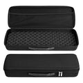 Portable Waterproof Hard EVA Case for Fishing Tackle Storage, 21 inch Fishing Rod Reel Organizer Bag Travel Carry Case Bag, with Foam Interior Shockproof
