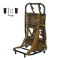 Foldable Aluminum Hunting Pack Frame, Lightweight External Frame Hiking Backpacks, Alice Pack, Hunting Backpack Frame for Travel, Outdoor, Khaki - color: Khaki