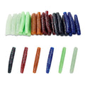 Soft Plastic Worms Lures with Salted Hook Slot 2.6in FS/RE-11 - size: 30pcs