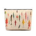 Fishing Makeup Bag, Fishhook Fishing Gifts For Women Men, Fishes Makeup Pouch, Travel Toiletry Bag With Zipper, Birthday Graduation Christmas Gifts For Men Women Coworkers Best Friend - color: Fishhook
