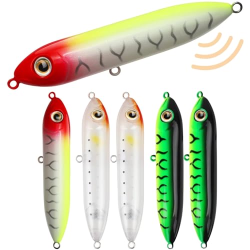 Dovesun Catfish Float Rigs with Catfish Rattles Rattling Catfish Tackle for Bank Fishing Santee Rig 6PCS - color: A-Catfish Rattling Floats * 6PCS