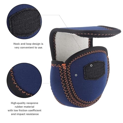 Spinning Fishing Reel Cover,Neoprene Fly Fishing Reel Protective Case Pouch Cover Spinning Reel Storage Case Pouch Accessories Anti Collision Fly Reel Storage Bag