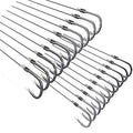 Joyiii Small Fishing Hooks with Mono Line,Super Strong Sharp Fishing Hook on Nylon Fishing Line Fishing Accessories for Baits - size: 6#(2.2lb-4.4lb)