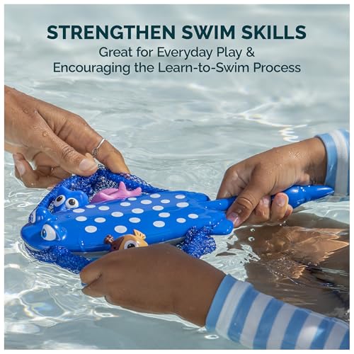 SwimWays Disney’s Finding Dory Mr. Ray’s Dive and Catch Game, Water Toy, Outdoor Toys, Pool Party Favors & Bath Toys for Kids Ages 5 & Up - color: Mr. Ray's Dive and Catch Game