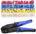 Qibaok Wire Terminals Crimping Tool Kit with 800 PCS Wire Connectors