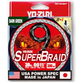 YO-Zuri SUPERBRAID 9 - Floating Braided Fishing LINE - color: Dark Green, size: 300 YD