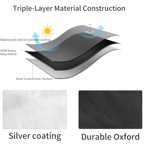 Pool Solar Reel Cover with Adjustable Strap, 420D Waterproof Heavy Duty Solar Blanket Protective Cover for Above Ground and Inground Swimming Pool (Black, 18 Ft) - color: Black, size: 18 FT
