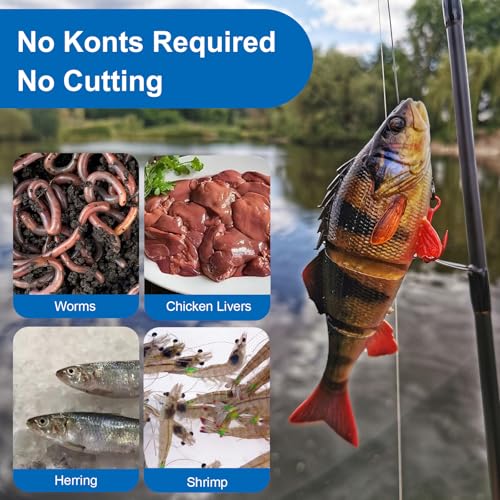Nogeqi 3 Roll Invisible Thread, 820 Feet Fishing String, 0.2mm Invisible String, Clear Nylon Thread for Fishing Line and Sewing Beading
