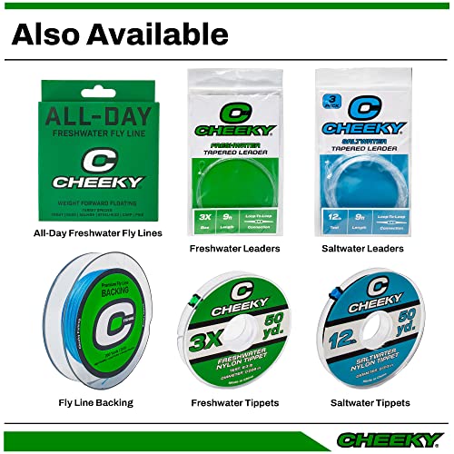 Cheeky Fishing Premium Fly Line Backing - color: Orange, style: 30lb/300 Yards