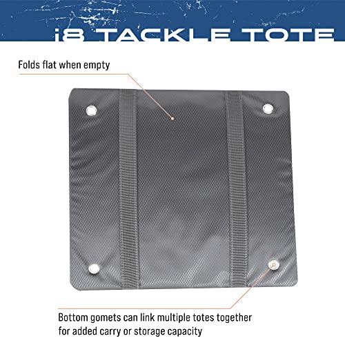 FROGG TOGGS Fishing Tray Tote, Secures Organizes and Protects Tackle Trays - color: Black