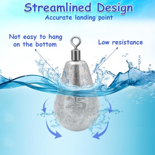 Long Casting Swivel Bell Sinkers Fishing Weights Drop Shot Weights with Swivels Fishing Lead Sinker 1/2oz 3/4oz 1oz 2oz 3oz - size: 3/4oz-10pcs