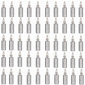 50Pcs Fishing Weights Sinkers Drop Shot Weights Pencil Skinny Sinkers with Barrel Swivel Casting Sinkers Catfishing Sinkers Lead Weights Sinkers for Saltwater Freshwater Fishing-(3.5-10g) - size: 3/16oz(5g)-50 Pack